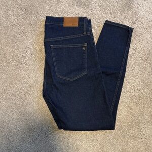 Madewell Women's Dark Blue Skinny Jeans